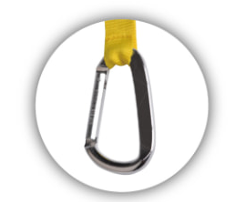 B006 8cm Carabiner lanyard attachment
