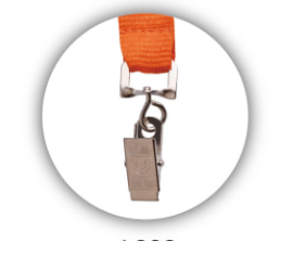 A002 Metal Alligator Clip lanyard attachment