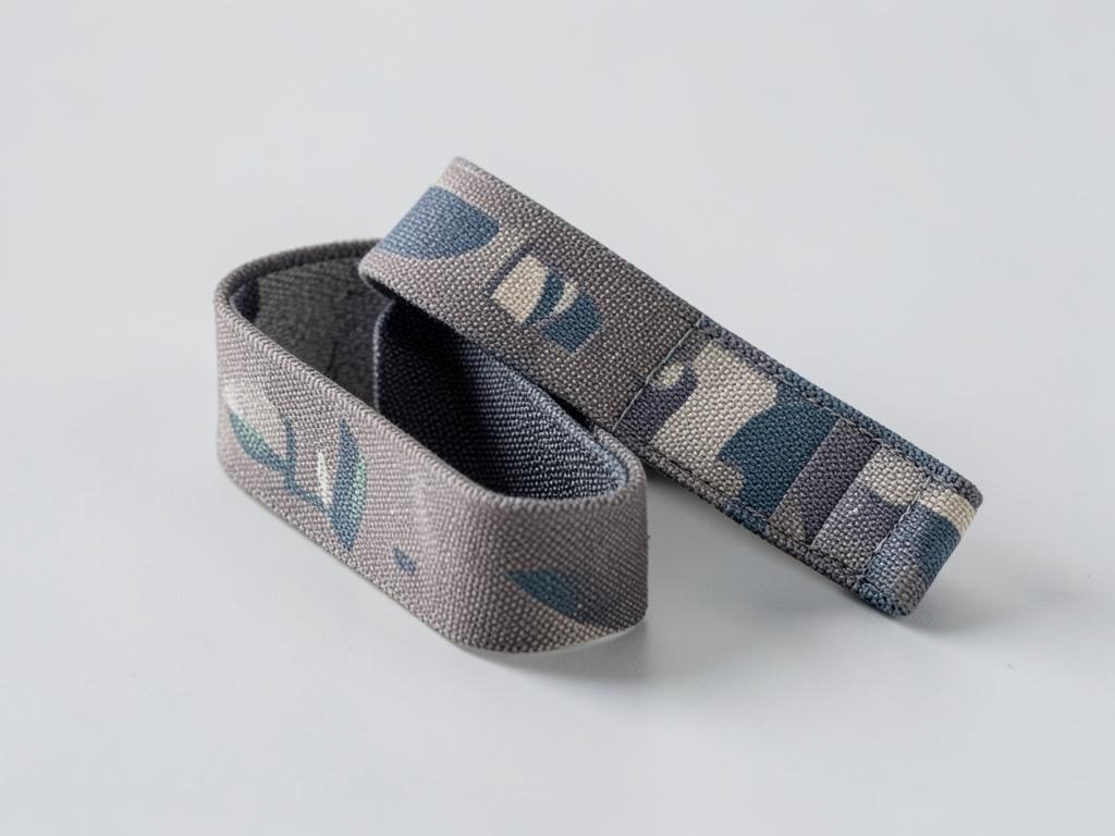 Premium woven lanyard with design woven into the fabric