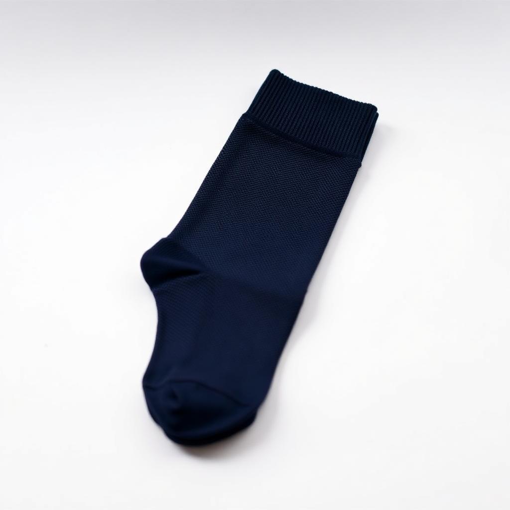 Navy blue formal dress socks