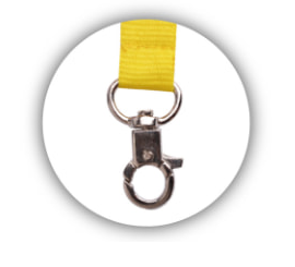 A008 Superior O Clip lanyard attachment