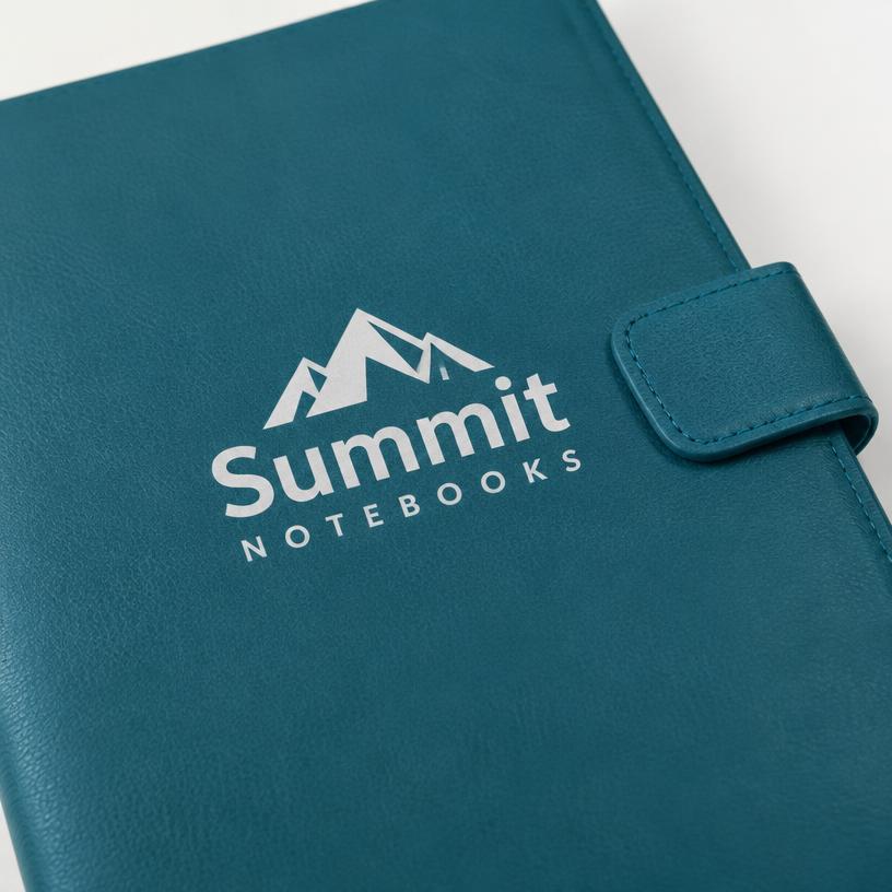 Screen Print example on a notebook cover