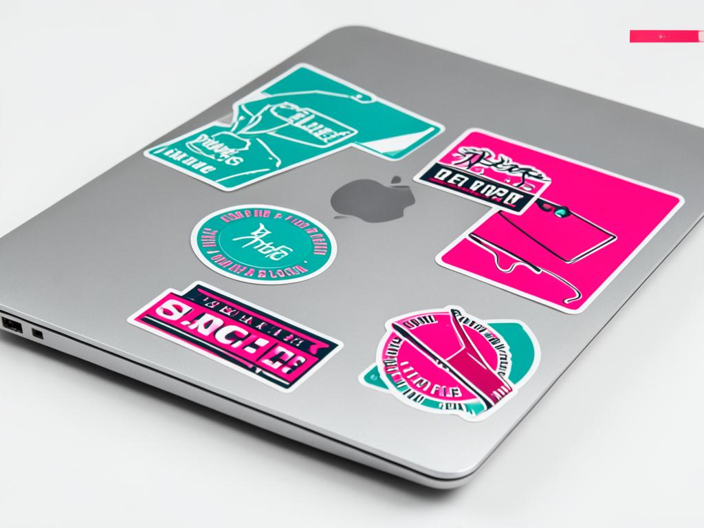 Laptop Sticker example