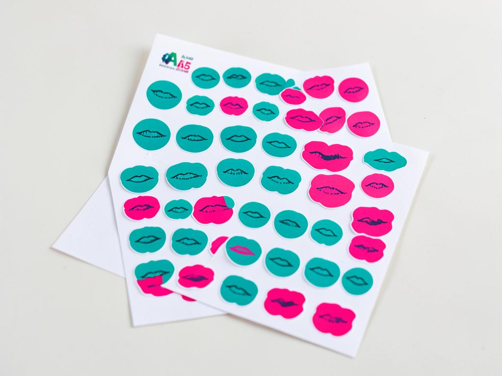 Sticker Sheet example